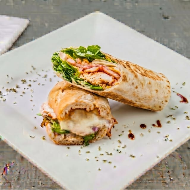 Spicy Chicken Wrap.
