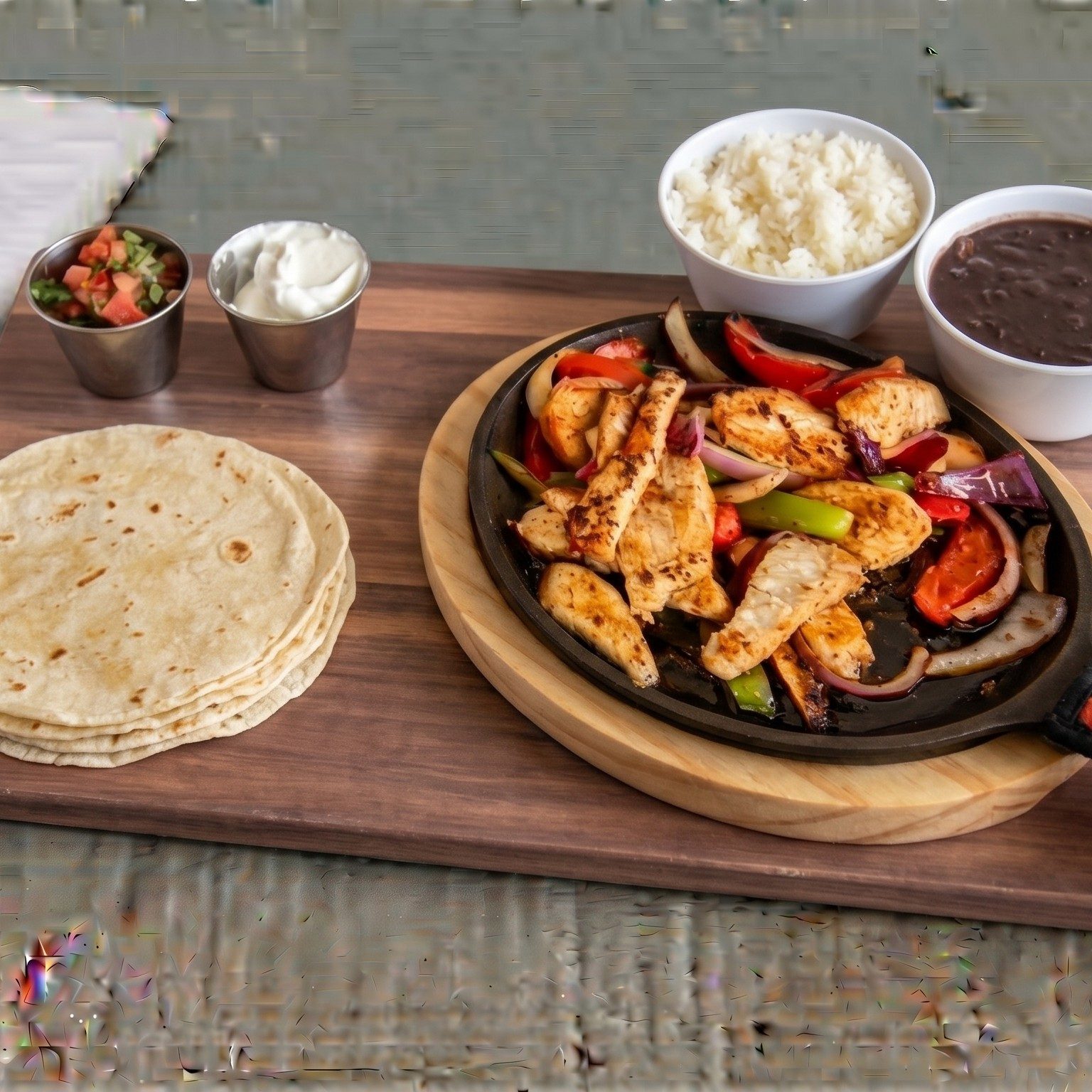 Chicken Fajitas.