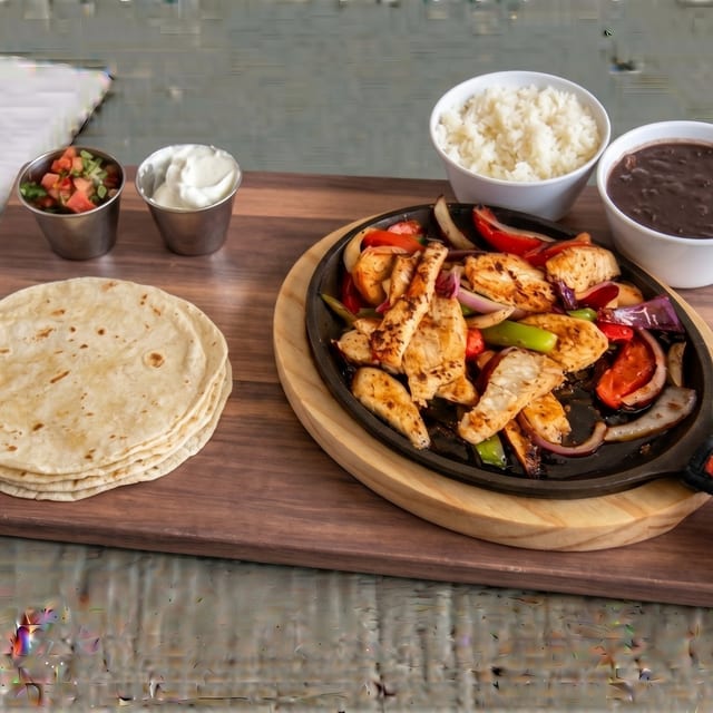 Chicken Fajitas.