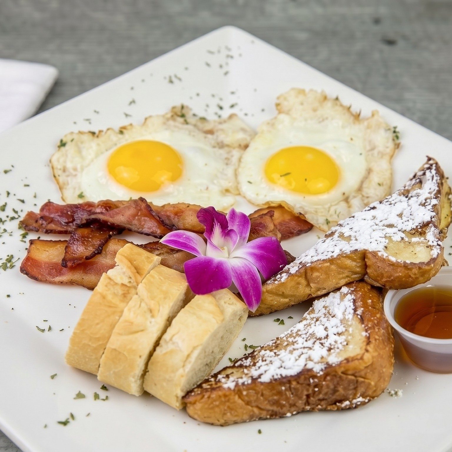 Papillon's Breakfast Combo.
