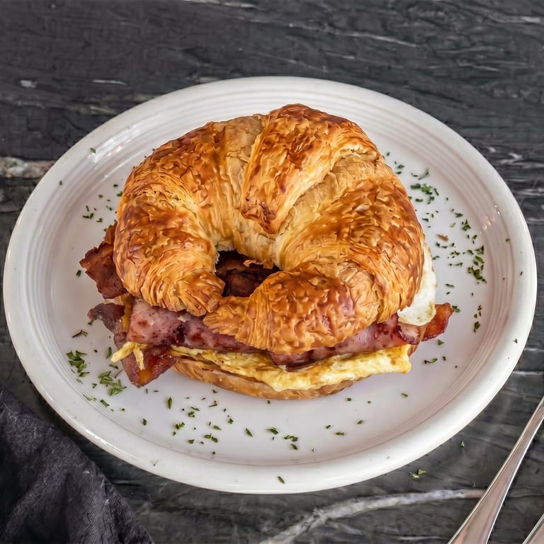 Indulge in Our Fresh Croissant