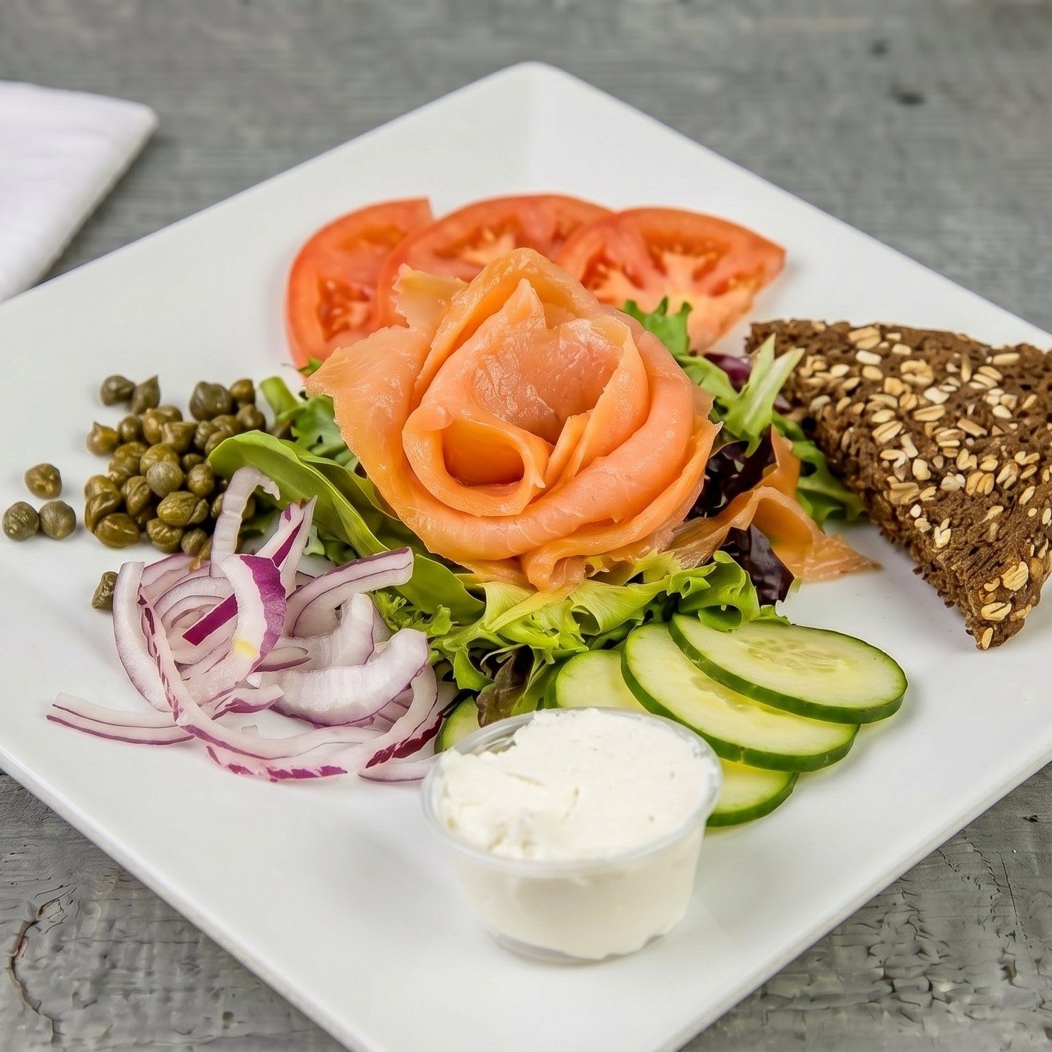 Salmon Plate.