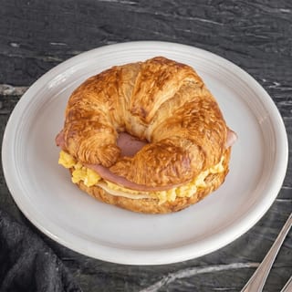 Croissant Ham, Egg & Cheese