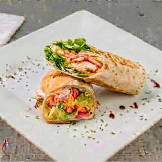 Spicy Salmon Wrap