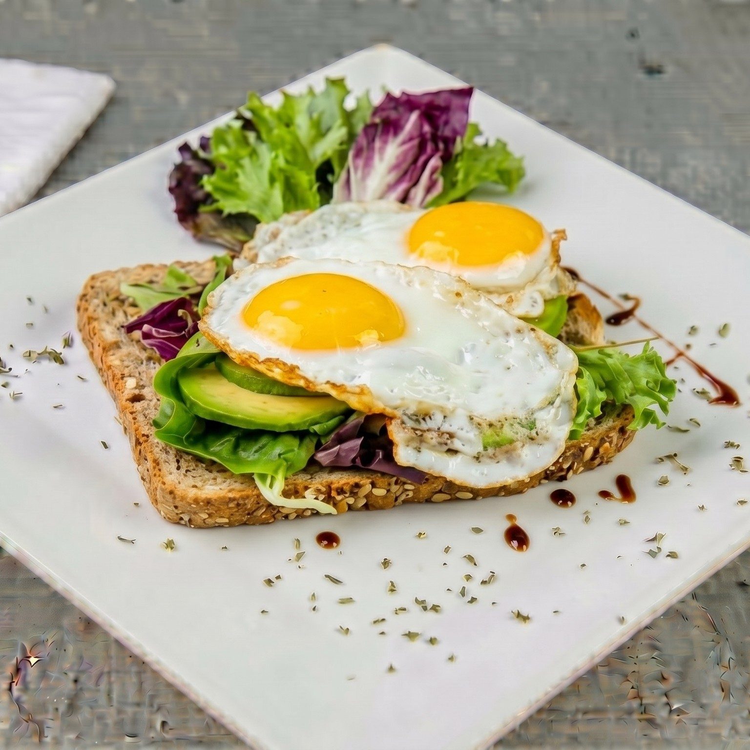 Egg Avocado Toast.