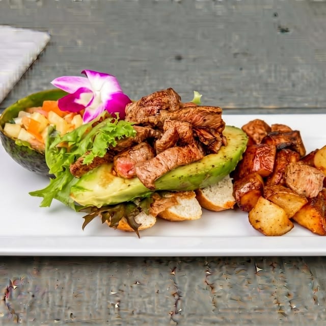 Stuffed Avocado.