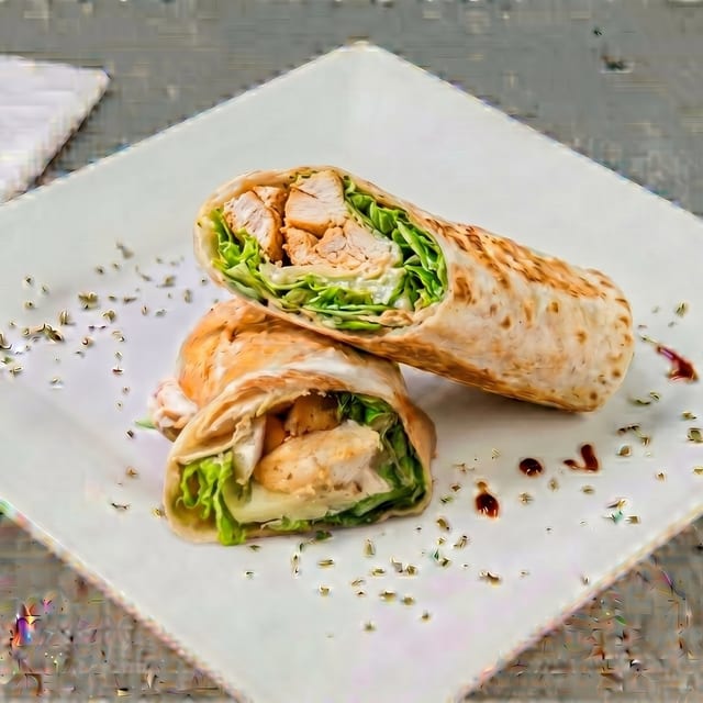 Chicken Caesar Wrap.