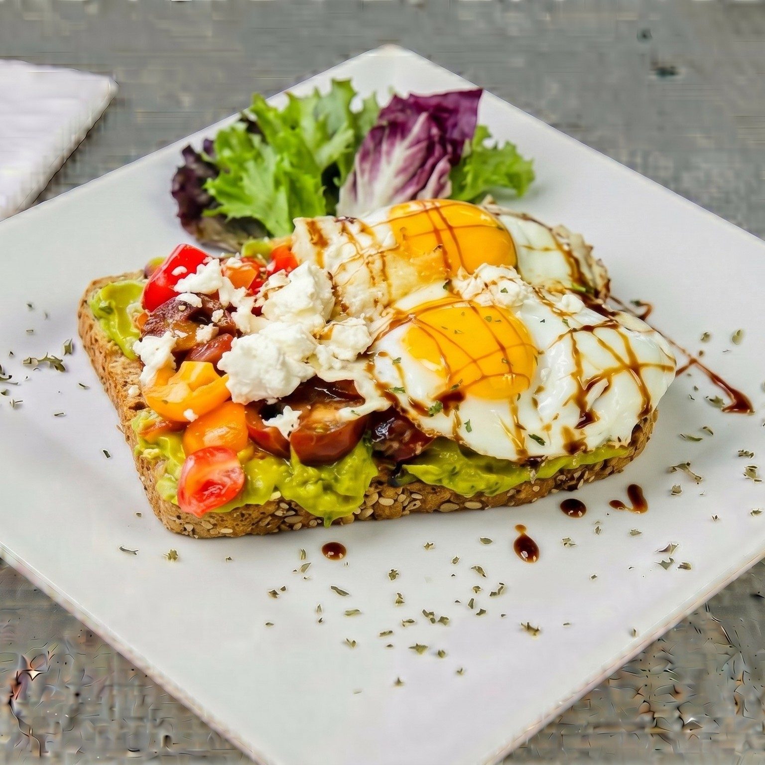 Papillon Avocado Toast.