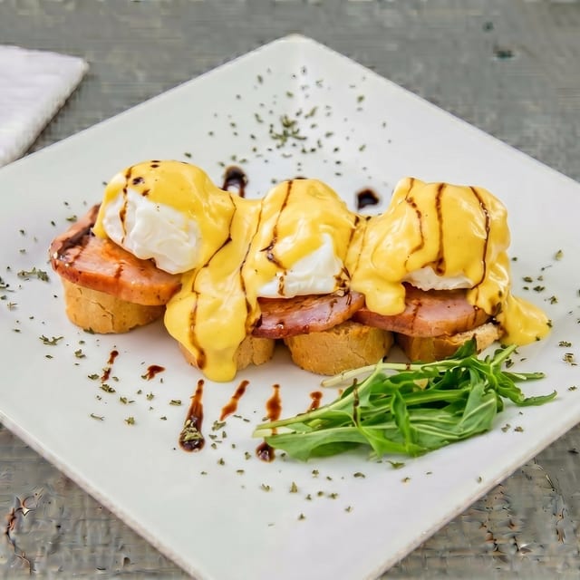 Eggs Benedict.