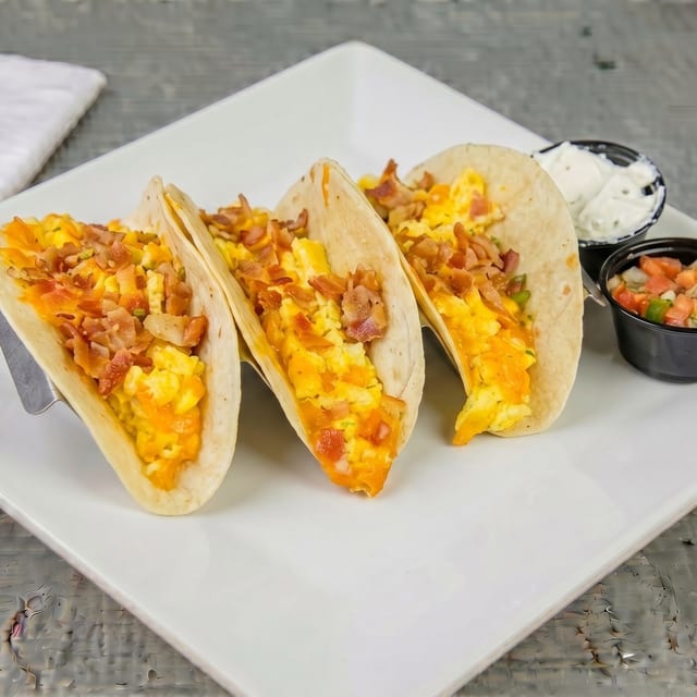 Breakfast Tacos.