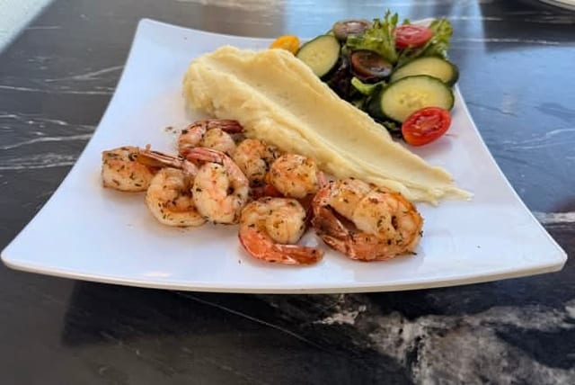Grilled Shrimps.