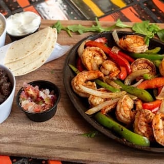 #91 Shrimp fajitas
