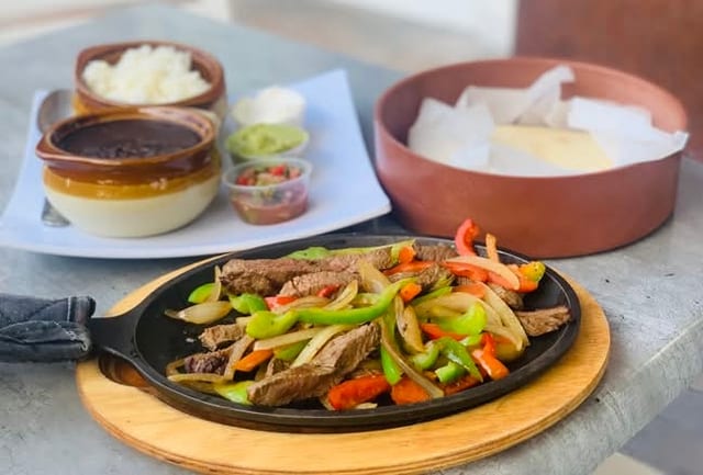 Fajitas Steak & Shrimp.