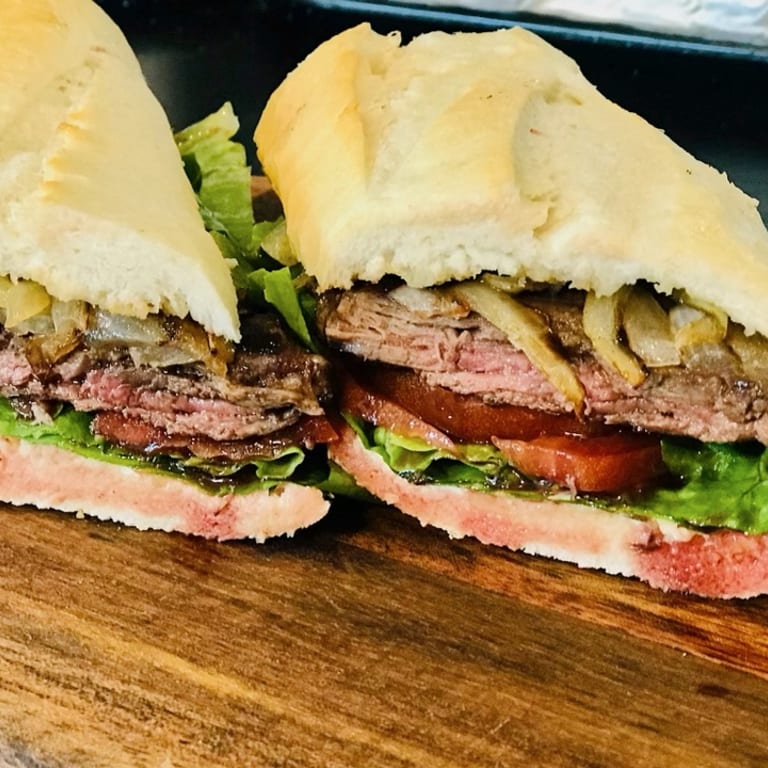 Indulge in Our Steak Sandwich
