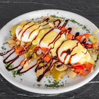 #57E Veggie's Benedict