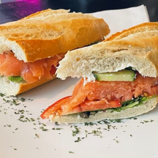 #8 Smoked Salmon Sandwich